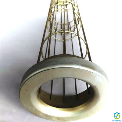 Gaiolas comum e Venturi do saco de filtro do dedo do revestimento de zinco
