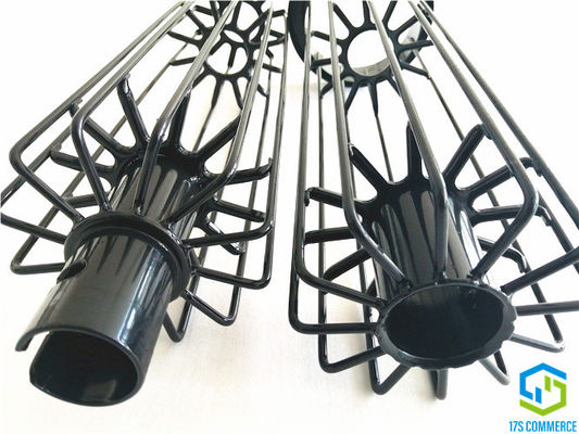 Silicone comum global da gaiola da estrela de duas seções que reveste 12 a gaiola da casa do saco do aço carbono da gaiola da aranha da gaiola 120mm do plissado