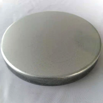 Peças sobresselentes da gaiola do filtro do ISO, tampão inferior galvanizado da gaiola do filtro de placa