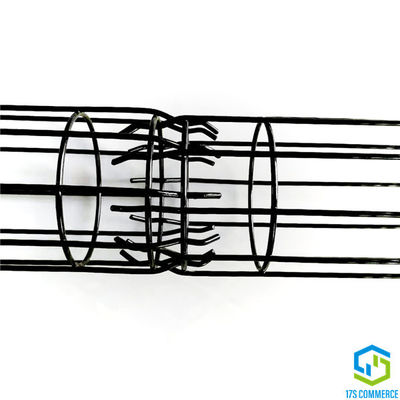 Gaiolas ampliadas do filtro da estrela de Ring Top Cap Carbon Steel