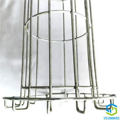 Fio galvanizado Bent Bottom da gaiola do filtro do coletor de poeira do fio 120mm