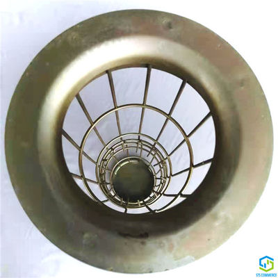 Gaiolas comum e Venturi do saco de filtro do dedo do revestimento de zinco