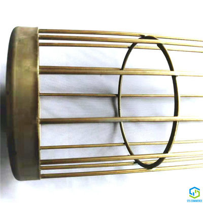 Gaiolas comum e Venturi do saco de filtro do dedo do revestimento de zinco