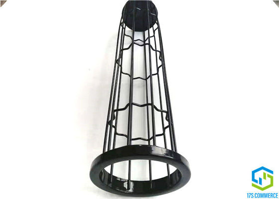 O filtro do revestimento do silicone de Ring Dust Collect Filter Cage da estrela prende a gaiola de revestimento anticorrosiva
