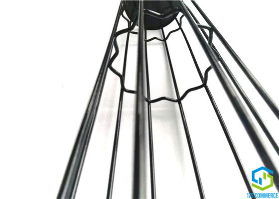 O filtro do revestimento do silicone de Ring Dust Collect Filter Cage da estrela prende a gaiola de revestimento anticorrosiva
