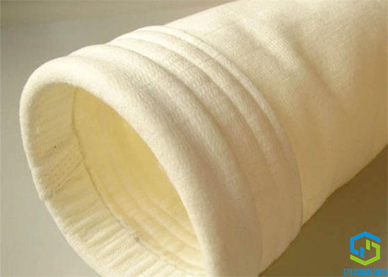 Saco de filtro acrílico redondo dos sacos de filtro da poeira do punho do grânulo