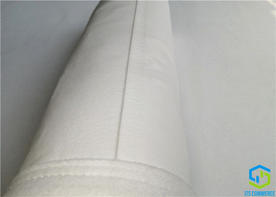 Saco de filtro do poliéster dos sacos de filtro 500gsm da poeira da baixa temperatura