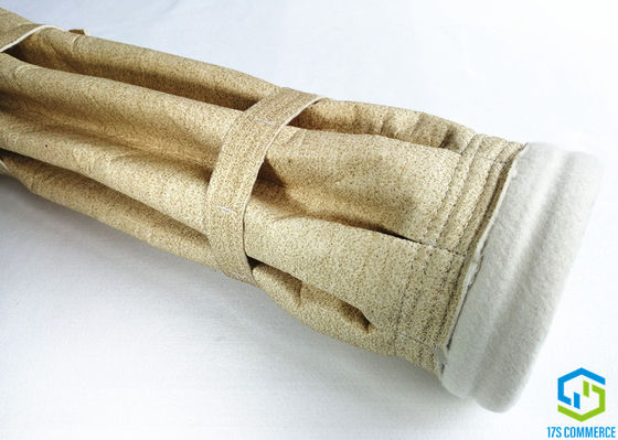 Os sacos de filtro plissados 120mm de Aramid estendem o saco da superfície do filtro