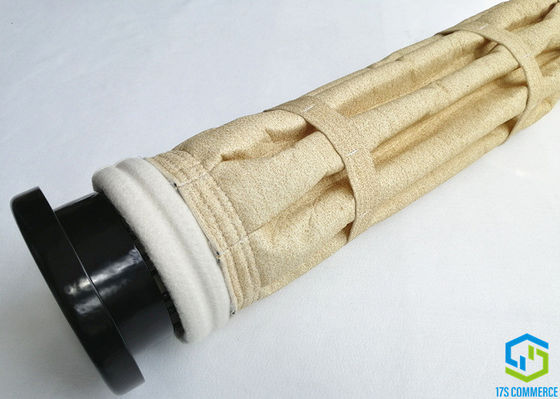 Gaiola da estrela dos sacos de filtro 120mm de Baghouse 130mm Aramid