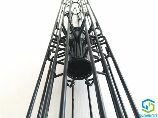 Dois revestimento comum global da cola Epoxy da gaiola 150mm do plissado do revestimento do silicone da gaiola da estrela da gaiola da aranha das seções