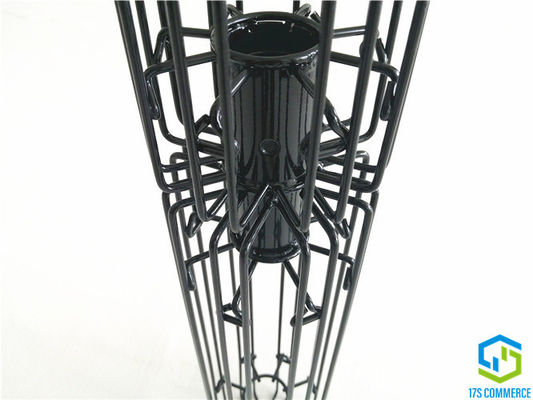 Dois revestimento comum global da cola Epoxy da gaiola 150mm do plissado do revestimento do silicone da gaiola da estrela da gaiola da aranha das seções