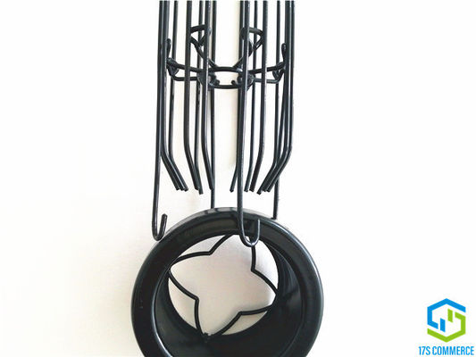 Gaiolas superiores de suspensão do filtro da estrela dos plissados 144mm do tampão 8