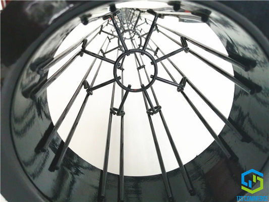 L dá forma à estrela lisa do tampão da flange da borda do tampão superior o plissado do revestimento que do silicone da gaiola prende a gaiola de aço suave do saco da casa do saco da gaiola da aranha