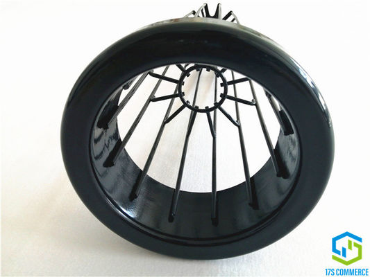 Gaiola de aço suave da casa do saco da gaiola da aranha da gaiola 138mm do plissado do revestimento do silicone da gaiola do filtro da estrela da aranha do fio