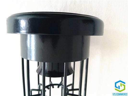 Gaiolas de aço suaves do saco de filtro de 110mm 120mm e tampão de Venturi