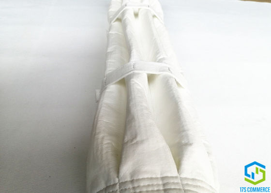 emissão de Ray Polyester Felt Filter Bags do diâmetro 8 de 130mm baixa