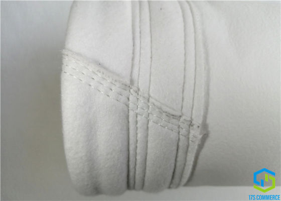 Saco de filtro redondo de Baghouse dos sacos de filtro do poliéster 650gsm