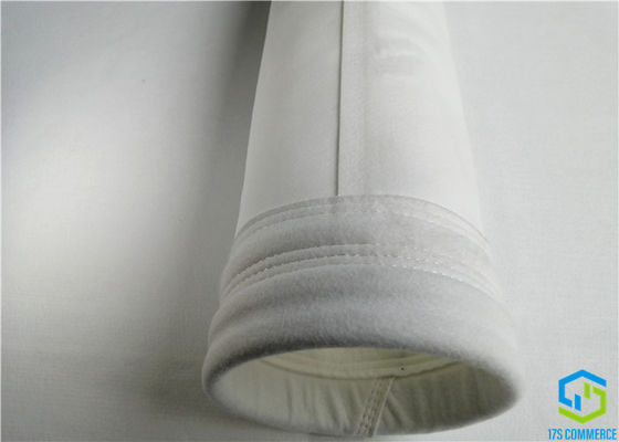 Saco de filtro redondo de Baghouse dos sacos de filtro do poliéster 650gsm