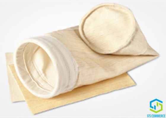 Saco de filtro convencional de Baghouse dos sacos de filtro do círculo 600gsm Aramid Aramid