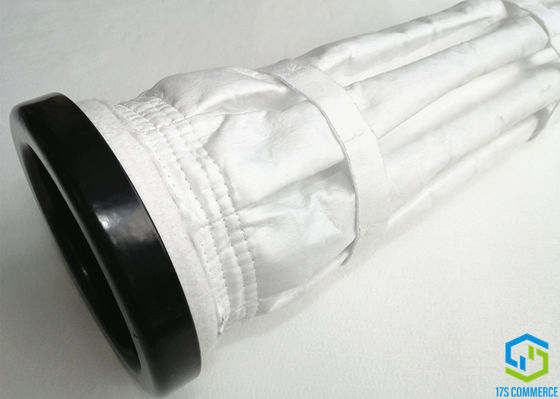 8 saco de filtro do coletor de poeira dos sacos de filtro 130mm do plissado PTFE
