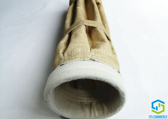 8 sacos de filtro 8 Ray Nomex Filter Bags de Aramid do plissado